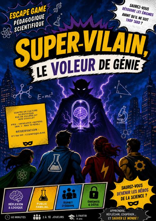 Escape Game Super Vilain