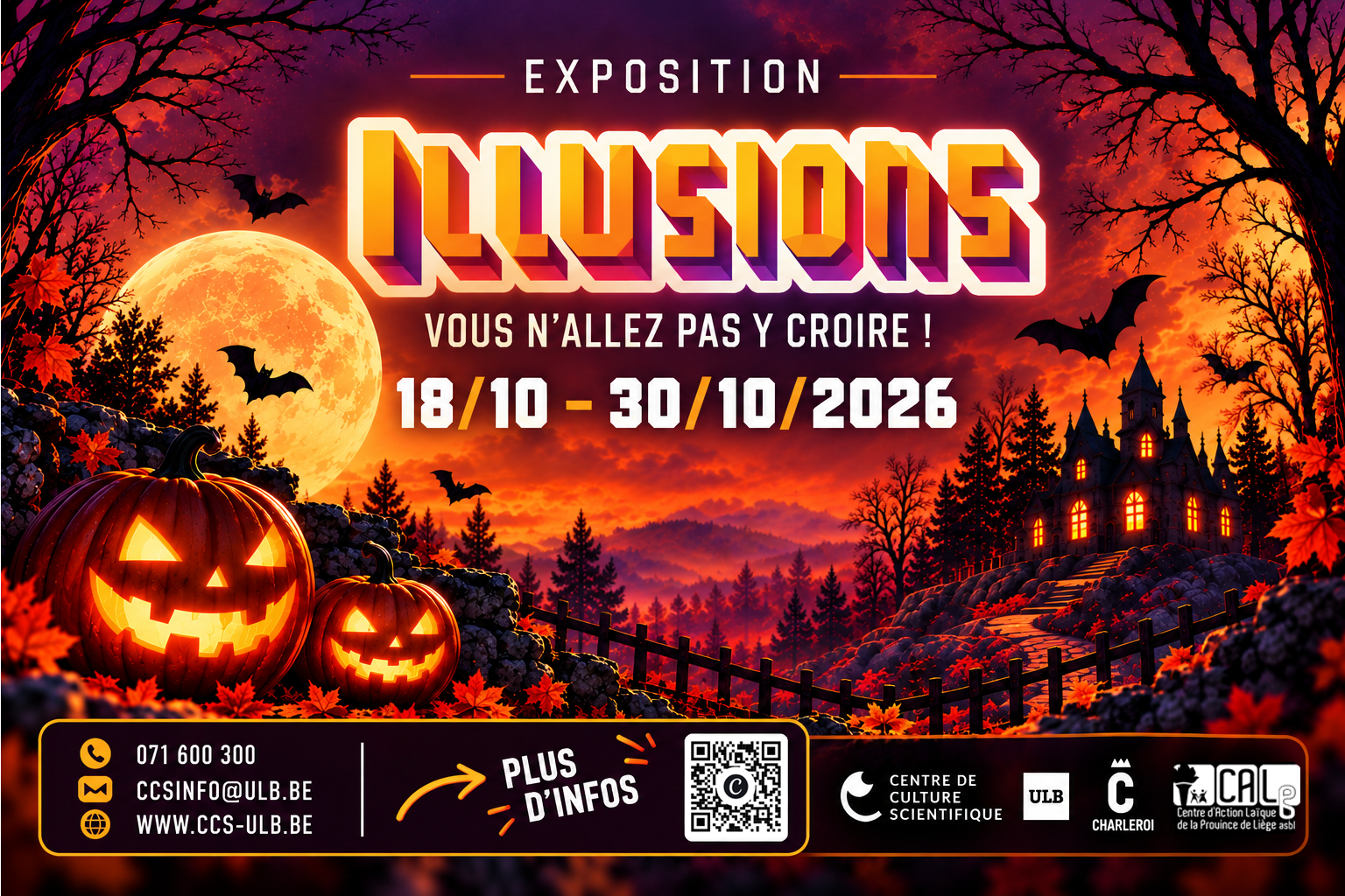 version affiche Halloween